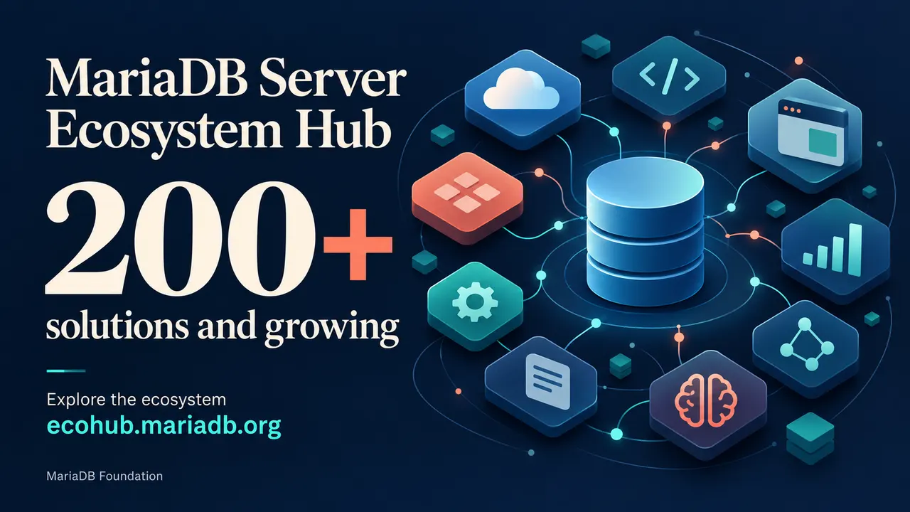MariaDB Foundation: l'Ecosystem Hub supera le 200 soluzioni censite